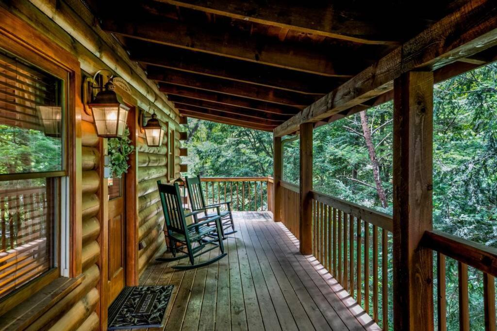 Nice View Fireplace, Hot Tub, Porch Bed, Private Sevierville Exteriér fotografie