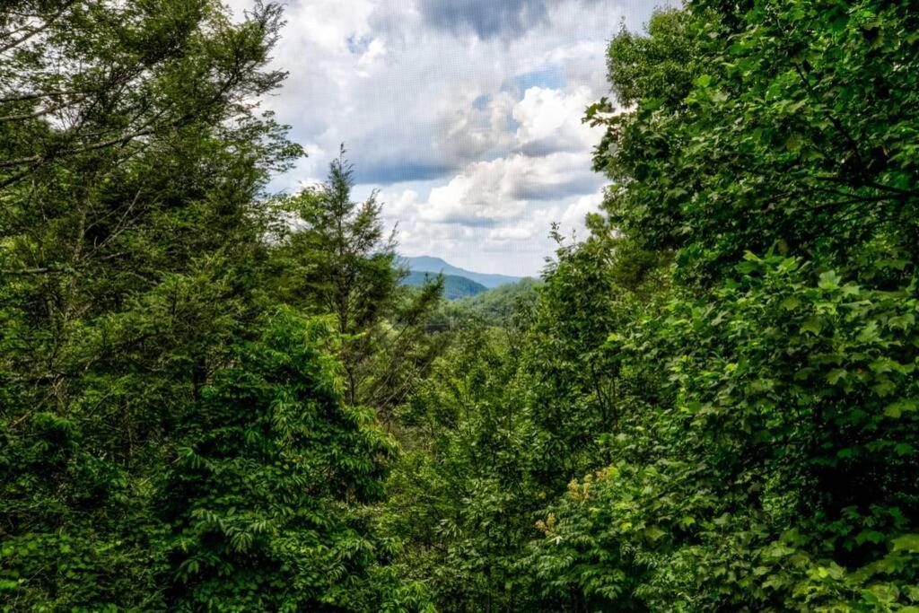 Nice View Fireplace, Hot Tub, Porch Bed, Private Sevierville Exteriér fotografie