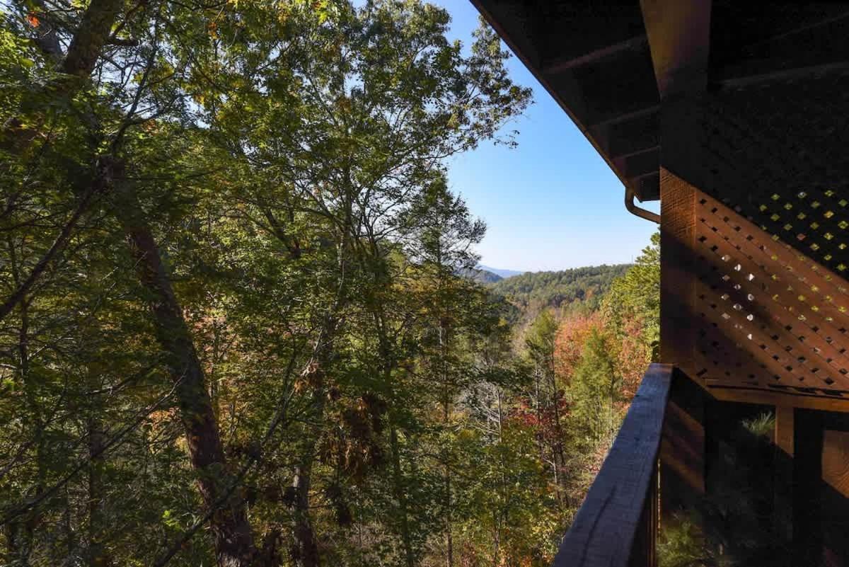 Nice View Fireplace, Hot Tub, Porch Bed, Private Sevierville Exteriér fotografie
