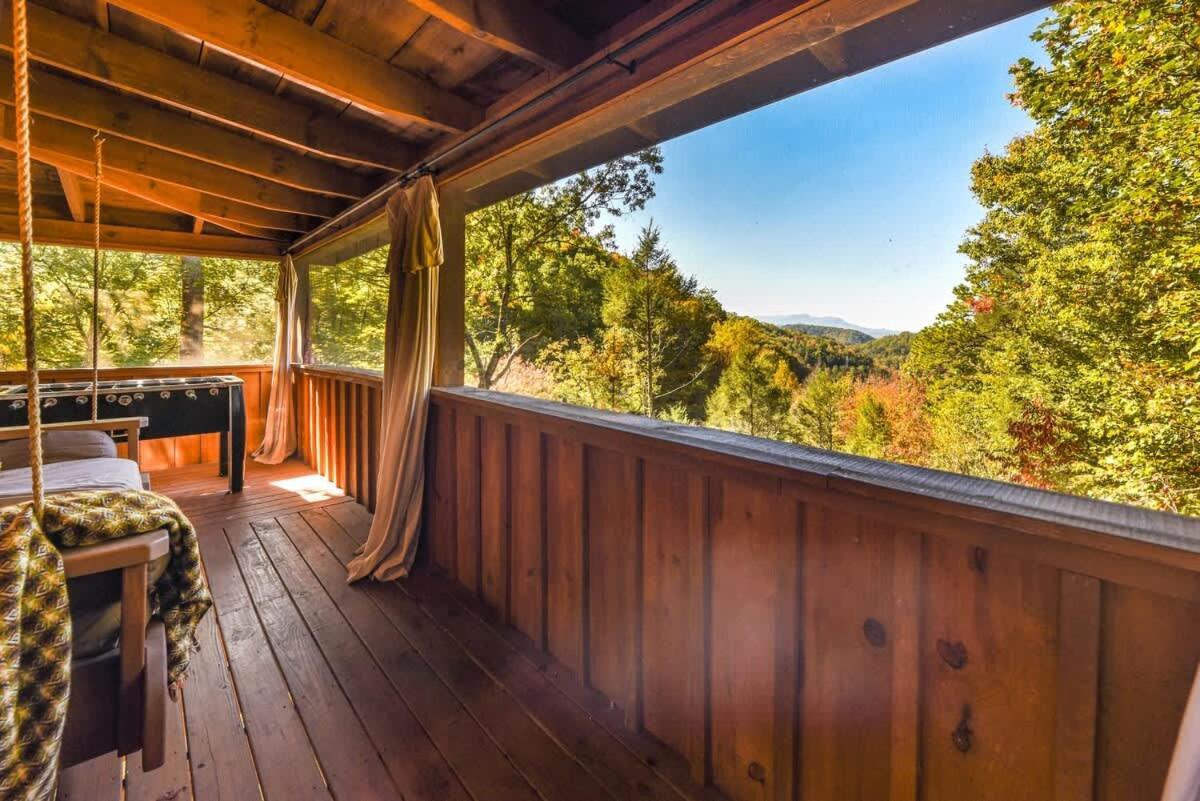 Nice View Fireplace, Hot Tub, Porch Bed, Private Sevierville Exteriér fotografie