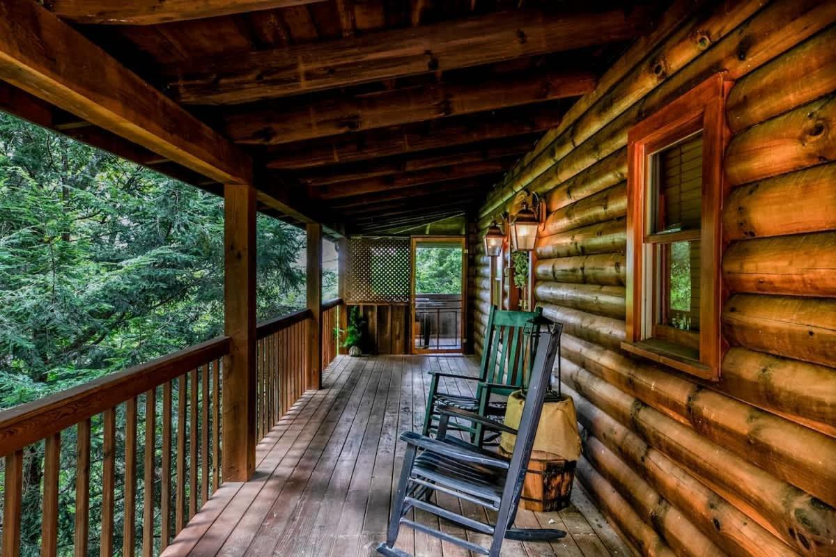 Nice View Fireplace, Hot Tub, Porch Bed, Private Sevierville Exteriér fotografie